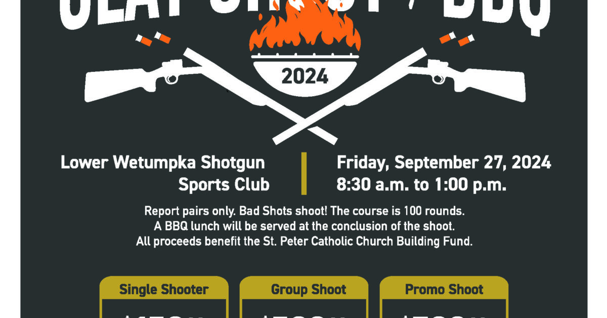 FinalStPeters_ClayShoot BBQ Poster.NS 43024 outlined | St Peter Parish ...